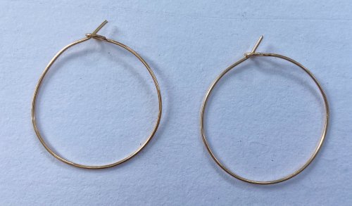 Susan LeGuyader's A Journey in Creating Hoop Earrings - , Wire Jewelry Design, Design, must hoop earrings be round